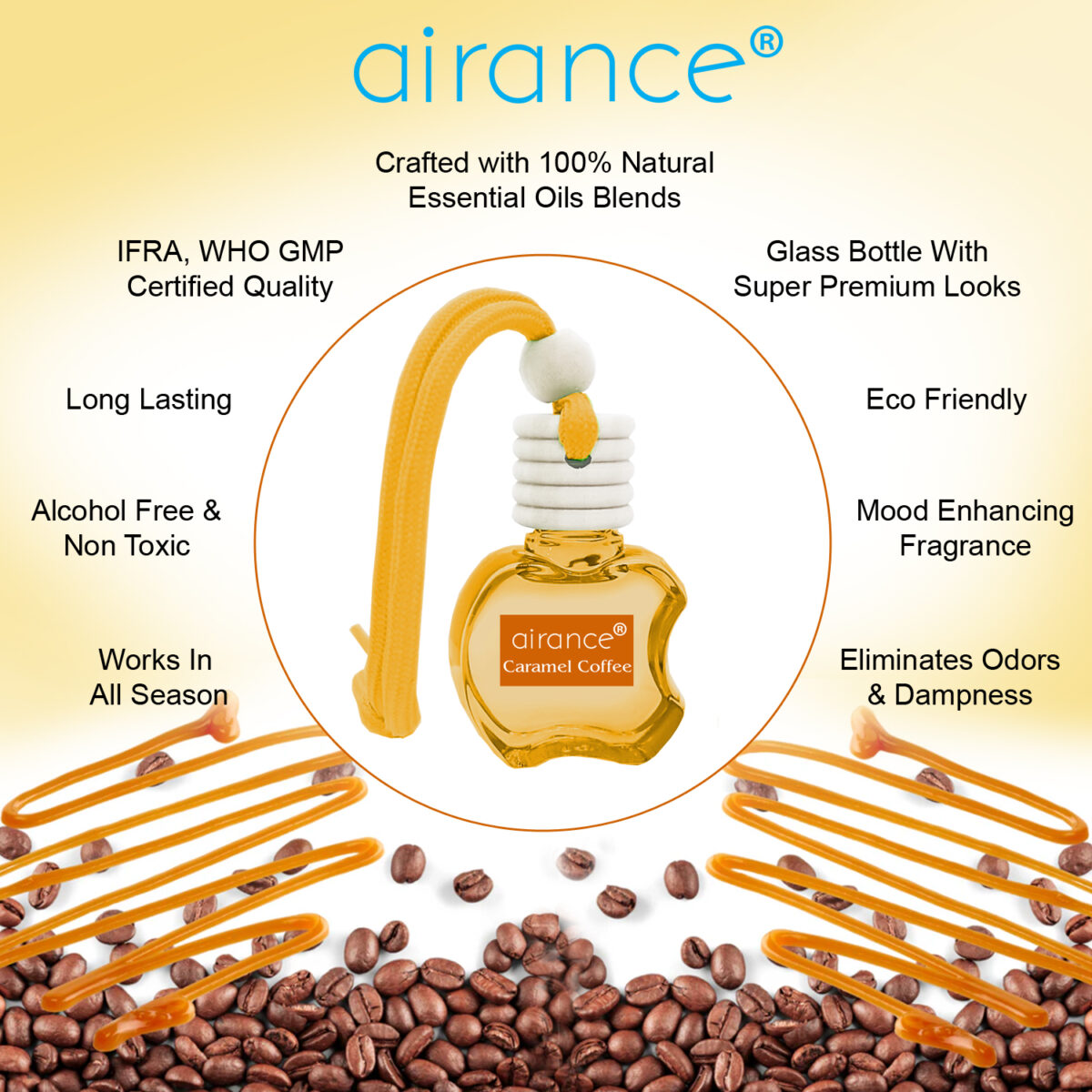 Car Perfume - Caramel Coffee - Image 2