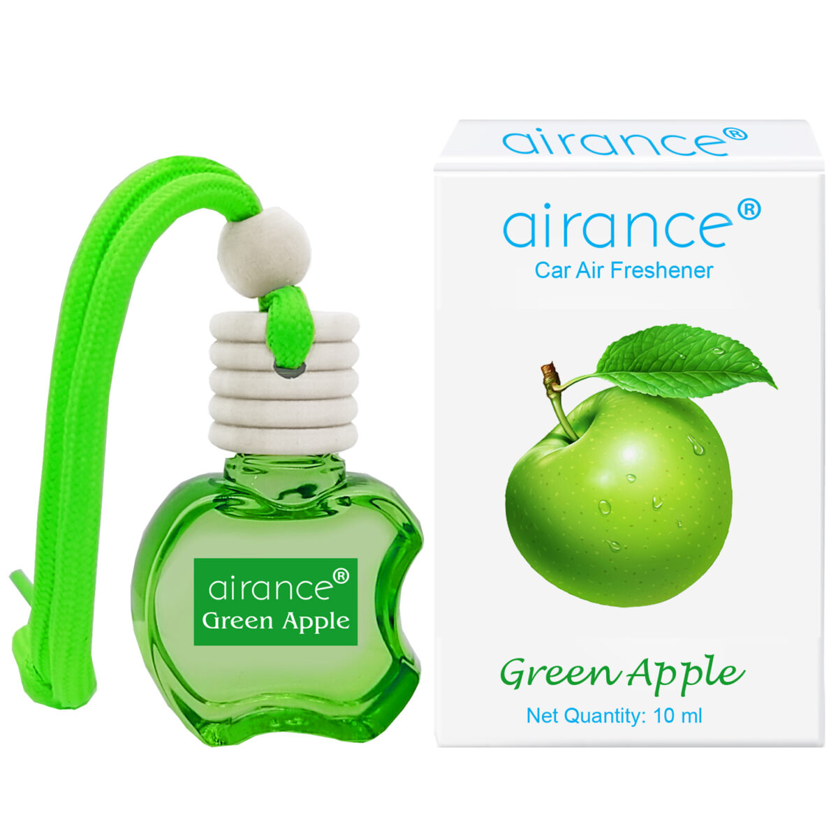 Car Air Freshener - Green Apple