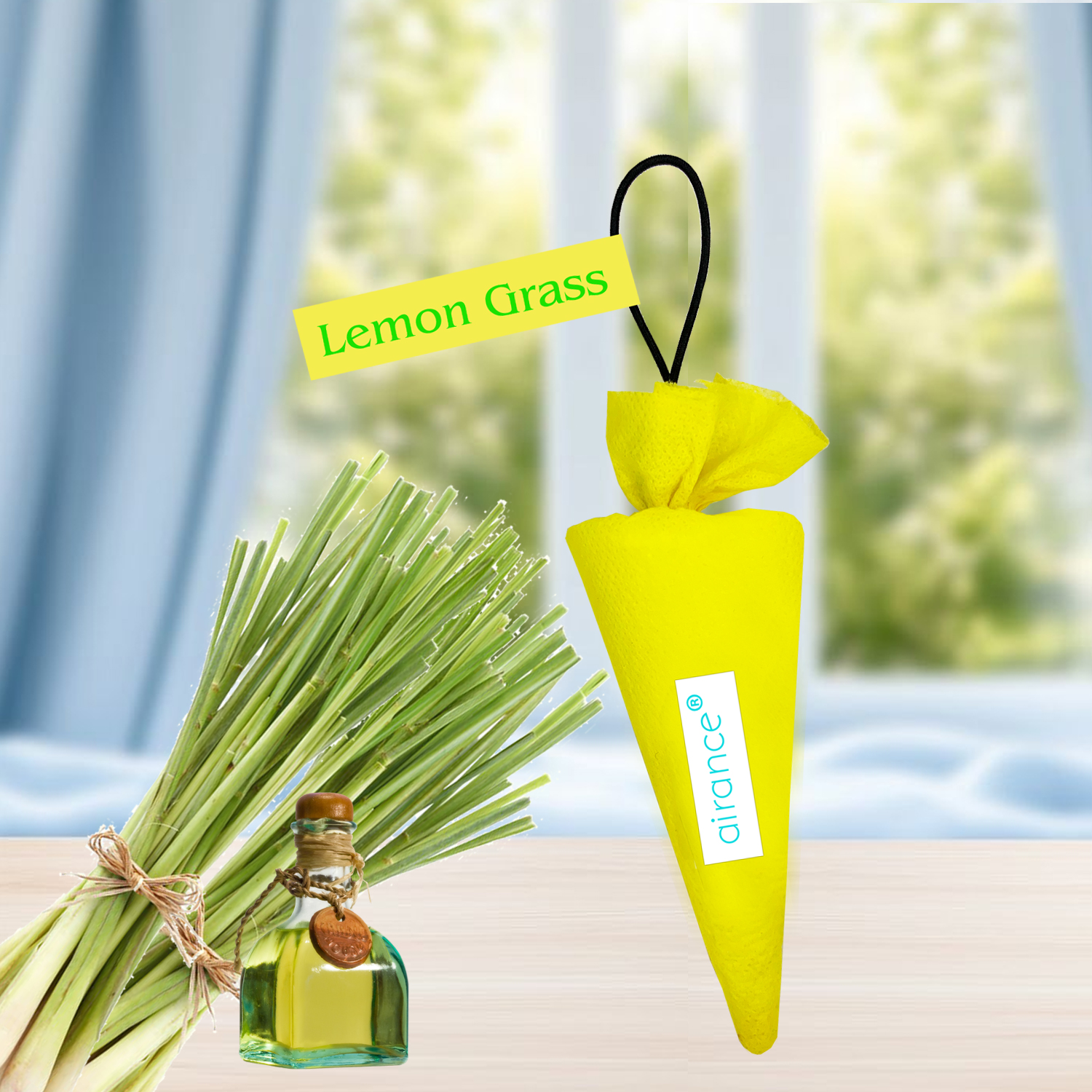 Camphor Cone - Lemon Grass