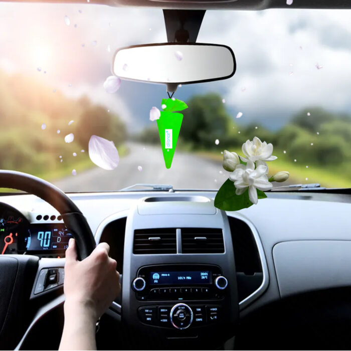 Alternative view of Car Air Freshener - Camphor Cone - Jasmine