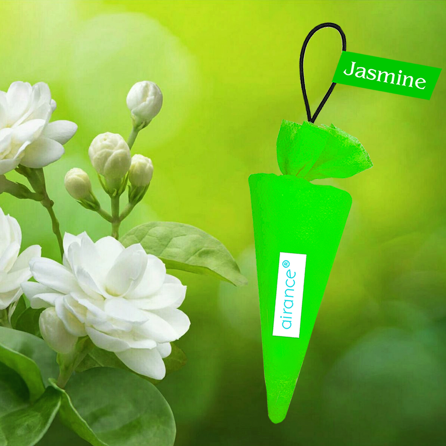 Car Air Freshener - Camphor Cone - Jasmine - Image 6