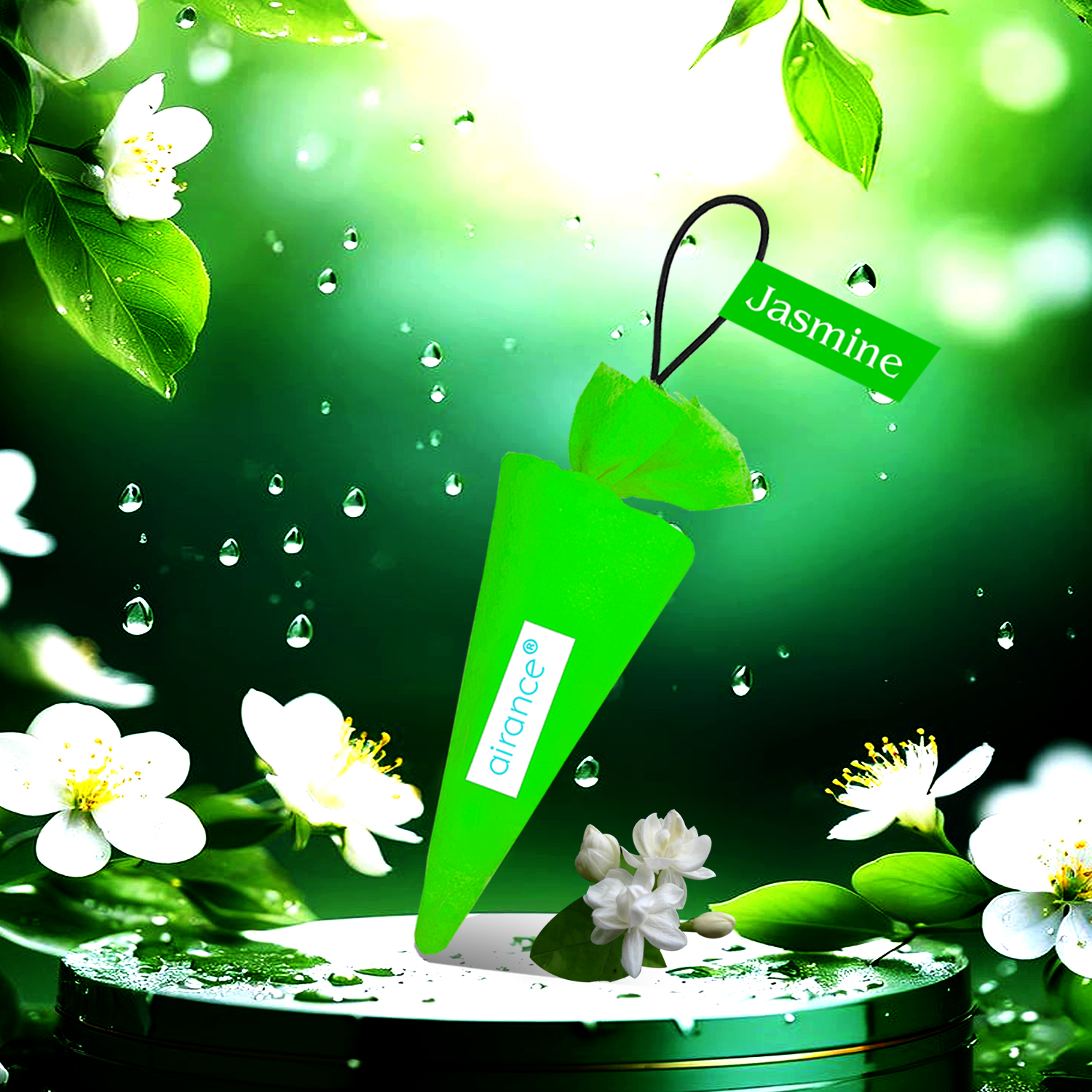 Car Air Freshener - Camphor Cone - Jasmine - Image 9