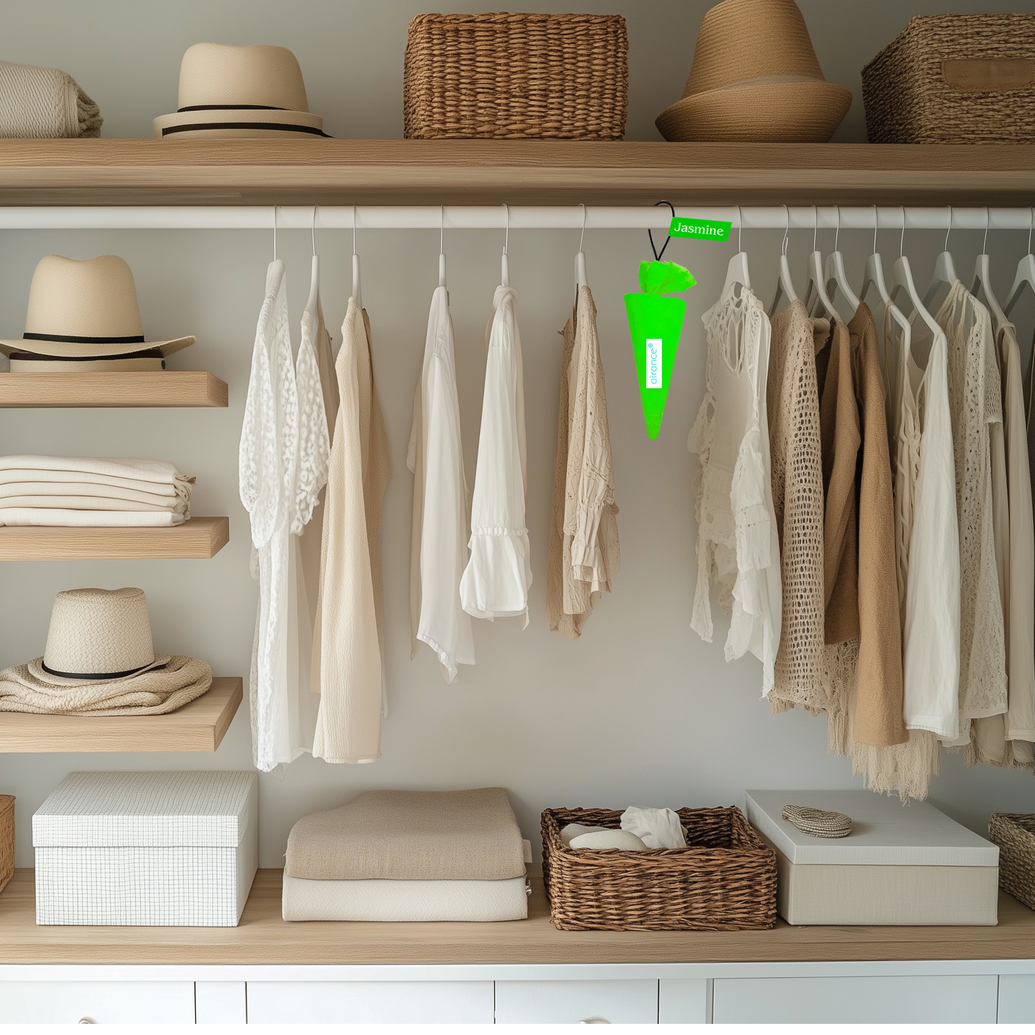 Car Air Freshener - Camphor Cone - Jasmine - Image 3