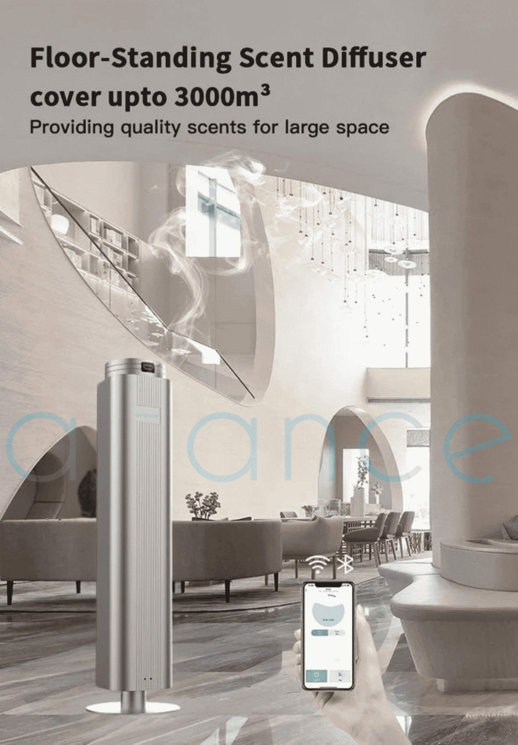 Airance Scent Diffuser - Tower For Large Area - TW01 - Image 2